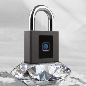 Square Smart Fingerprint Padlock