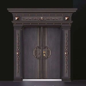 Grand Royal Double Entry Mansion Door