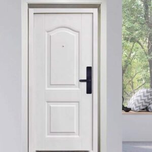 Modern White Interior Door with Handle